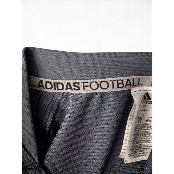 Adidas Men's Football Jersey - Techfit Hyped Grey/White Size L - NWT - Picture 10 of 16